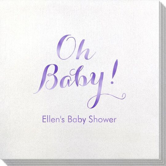 Elegant Oh Baby Bamboo Luxe Napkins